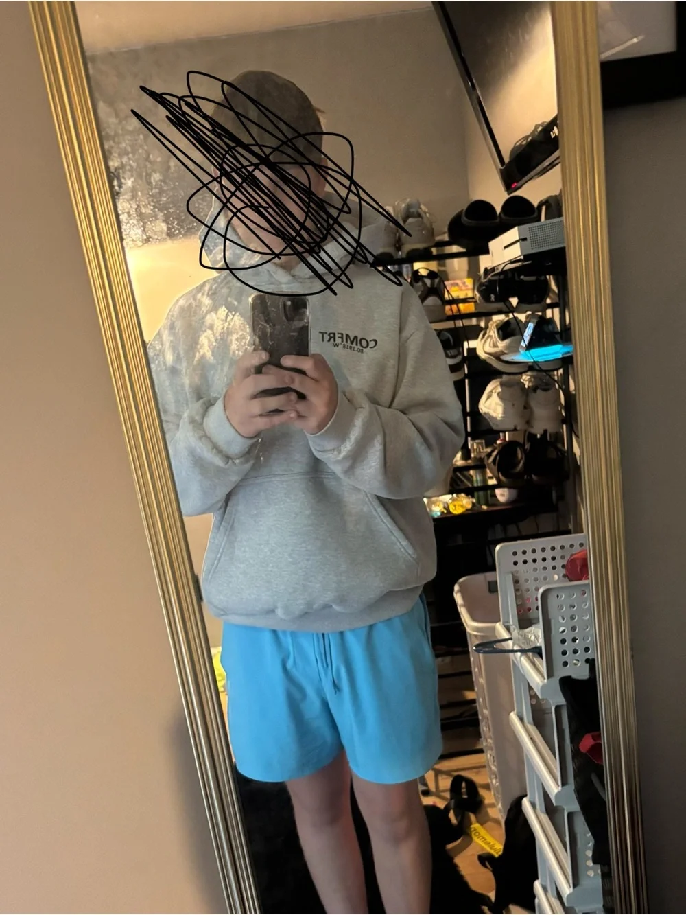 Comfrt Coordinate™ Hoodie gray - Picture 3 of 5